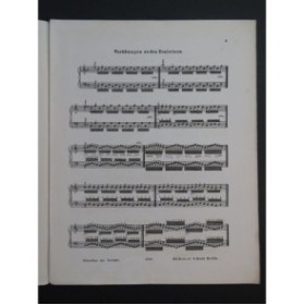AGTHE A. Studien No 1 Die Diatonische Tonleiter Piano ca1850