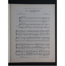 DE BRÉVILLE Pierre La Marelle Chant Piano 1952