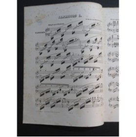 MENDELSSOHN Caprice op 33 No 1 Piano ca1840