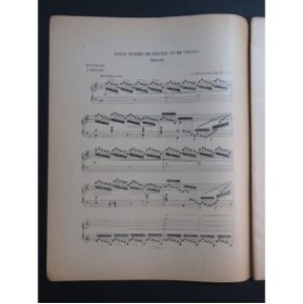 RUBINSTEIN Antoine Etudes de Concert op 23 No 1 Piano 1925