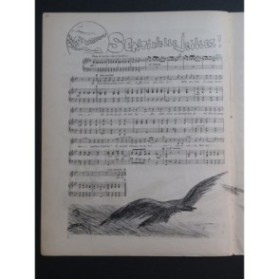 FRAGEROLLE Georges Sentinelle Veillez ! Chant Piano ca1890