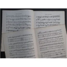 DAVID Ferdinand Concerto op 10 Piano Violon ca1840