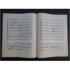CHERUBINI Luigi Ave Maria Chant Orchestre ou Piano ca1840