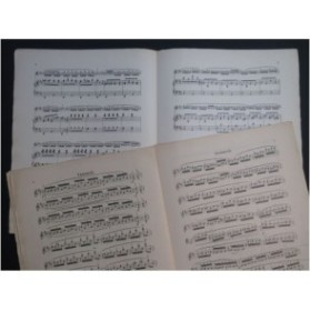 POPPER David Spinnlied op 55 No 1 Violoncelle Piano ca1883
