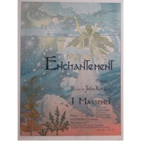 MASSENET Jules Enchantement No 4 E. Grasset Chant Piano