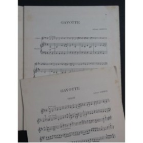 GOFFIN Alfred Gavotte Violon Piano