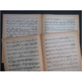 LAFARGE Enée Marcel Pièce Concertante Piano Trombone Tenor 1948