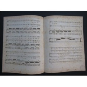 BERTON F. Fils Le Retour des Champs Chant Piano ou Harpe ca1830