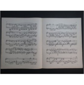 DOHNANYI Erno Intermezzo op 2 No 3 Piano 1905