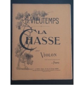 VIEUXTEMPS Henry La Chasse Violon Piano