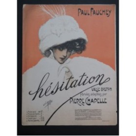 FAUCHEY Paul Hésitation Piano 1909