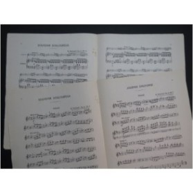 RÉBIKOFF W. Compositionen op 8 Piano Violon