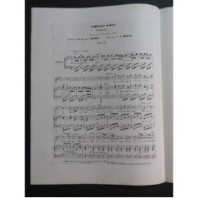 MASINI F. Simples Vœux Chant Piano ca1890