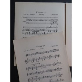 WIENIAWSKI Henri Kuyawiak Violon Piano 1909