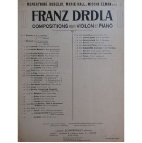 DRDLA Franz Vision Violon Piano 1906