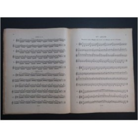NERINI Emmanuel Les Dix Premières Leçons du Violoniste Débutant Violon 1922
