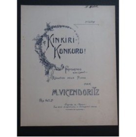 VICENDORITZ M. Kinkiri-Kunkuru ! Fandango Piano