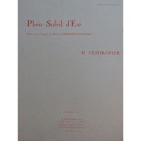 VEISTROFFER H. Plein Soleil d'Été Piano