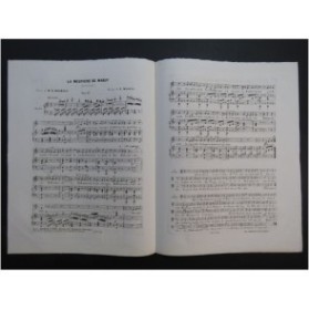 MASINI F. La Meunière de Marly Chant Piano XIXe siècle