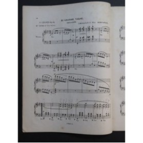 CHOPIN Frédéric Valse op 34 No 1 Piano XIXe