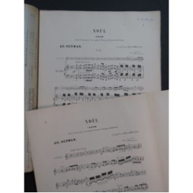 ADAM Adolphe Noël Violon Piano Orgue ca1885