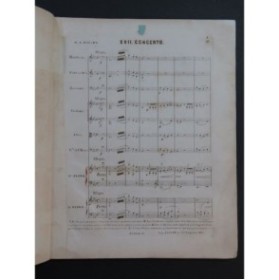 MOZART W. A. Concerto No 10 en Mi b 2 Pianos Orchestre ca1853