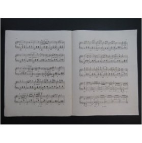 BURGMÜLLER Frédéric Chanson de Fortunio Offenbach Piano ca1872