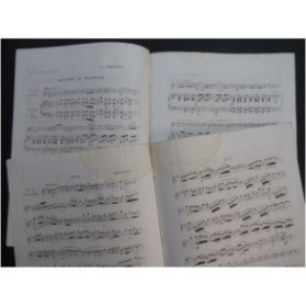 BERBIGUIER Tranquille Mélange de Meyerbeer Flûte Piano ca1838