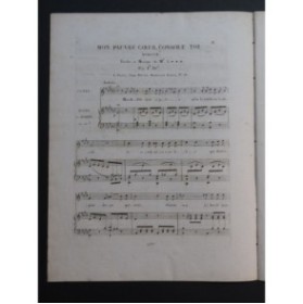  Console toi Romance Chant Piano ou Harpe ca1830