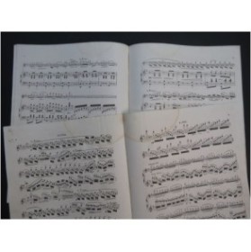 GARIBOLDI Giuseppe L'Hirondelle Flûte Piano ca1859