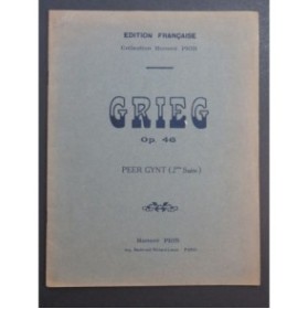 GRIEG Edvard Peer Gynt Suite No 2 Piano