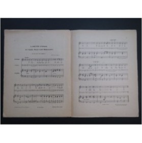 CACCINI Giulio Madrigale a voce sola Chant Piano 1926