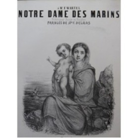 Notre Dame des Marins LAZERGES Hippolyte Illustration XIXe siècle