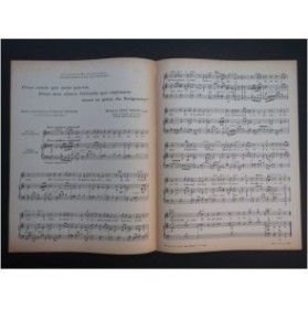 VADON Jean Pour ceux qui sont partis Chant Orgue ou Harmonium 1945