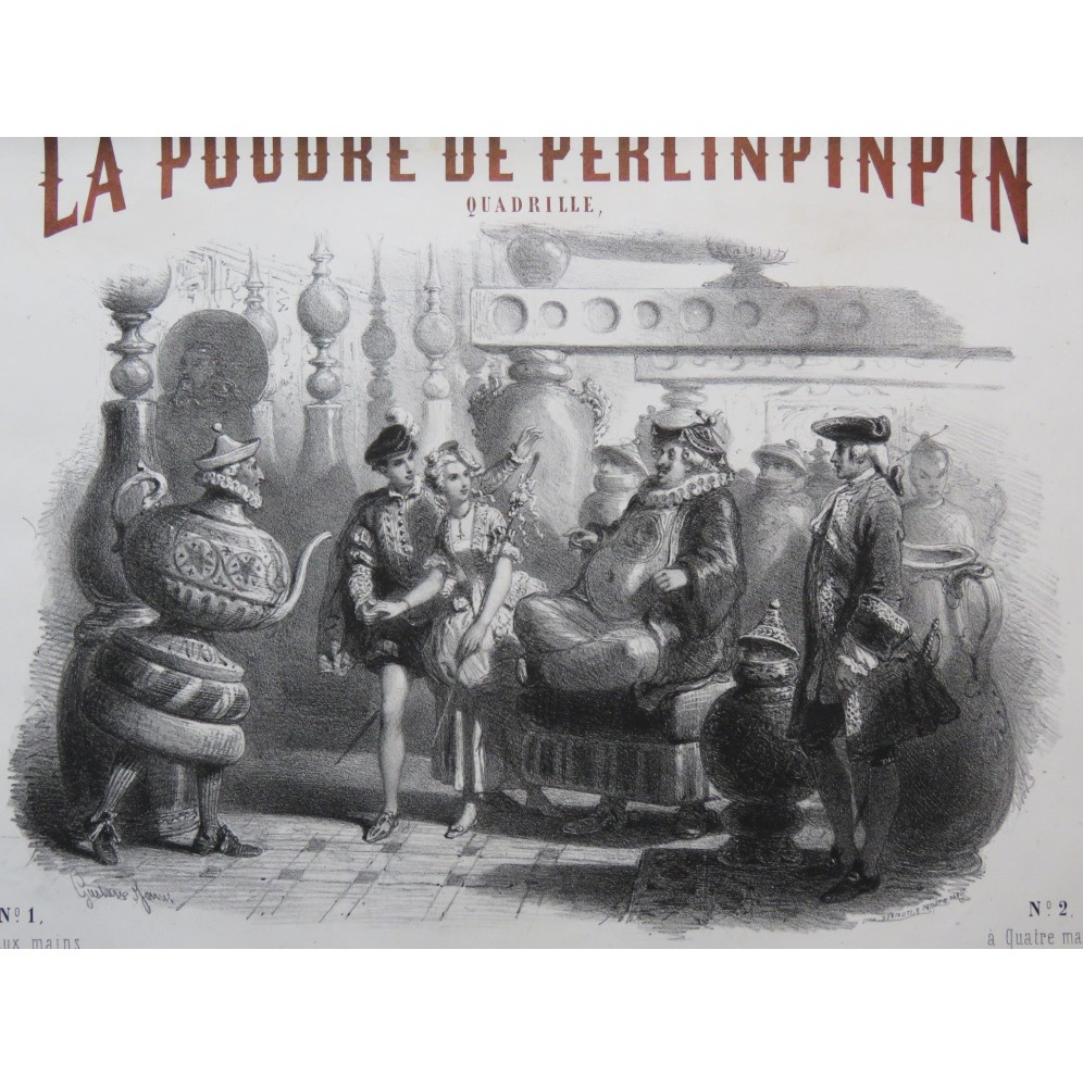 La Poudre de Perlinpinpin Gustave JANET Illustration XIXe siècle