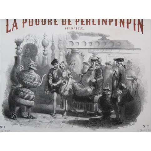 La Poudre de Perlinpinpin Gustave JANET Illustration XIXe siècle