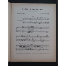 THUILLIER Edmond Fleur d'Innocence Piano 4 Mains