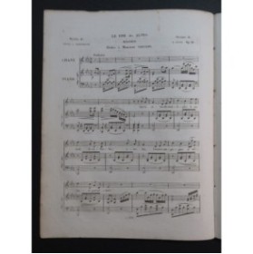 PROCH Heinrich Le Cor des Alpes Chant Piano ca1840
