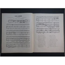 LHUILLIER Edmond Papa Bonbon Chant Piano ca1880