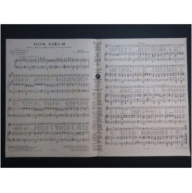 CHRISTINÉ Henri Mon Coeur Chant Piano 1926