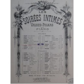 GREGORI Giuseppe Les Soirées de la Comtesse Piano XIXe siècle