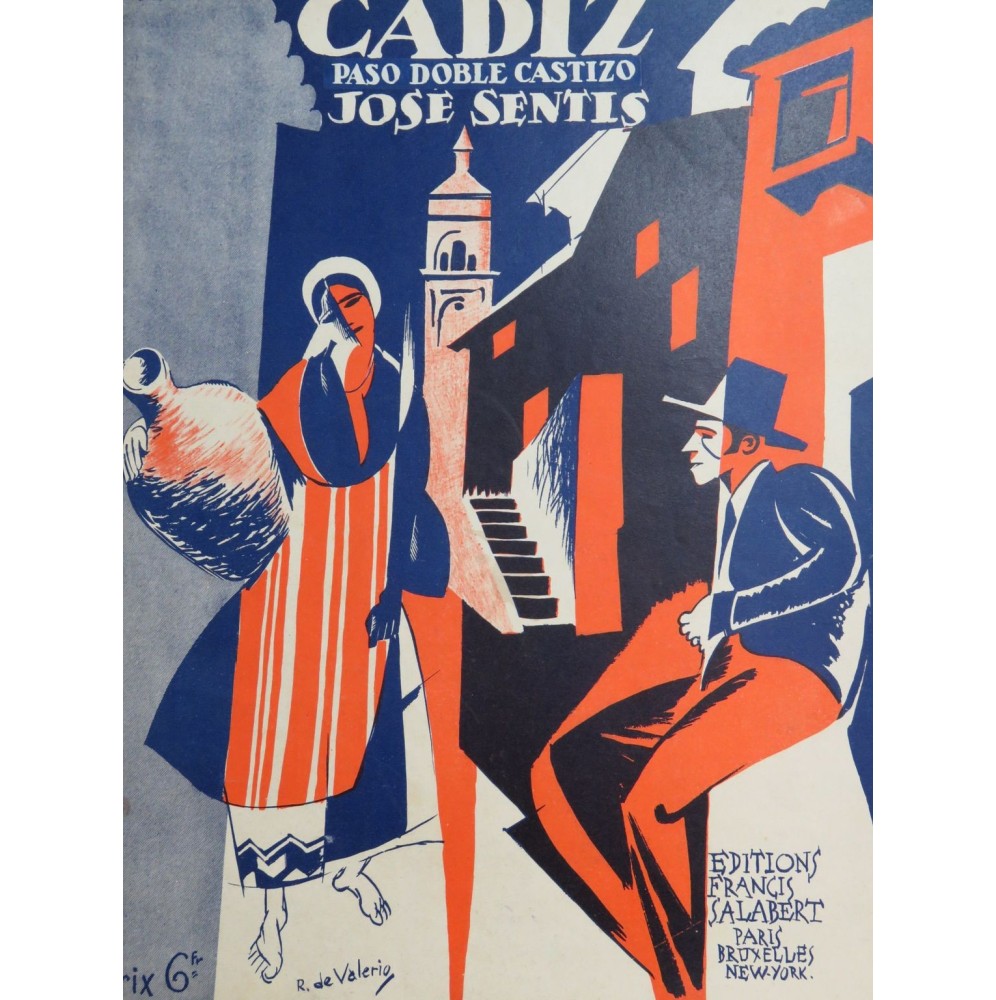 SENTIS José Cadiz Piano 1926