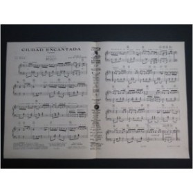 LUCCHESI José M. Ciudad Encantada Tango Piano 1929