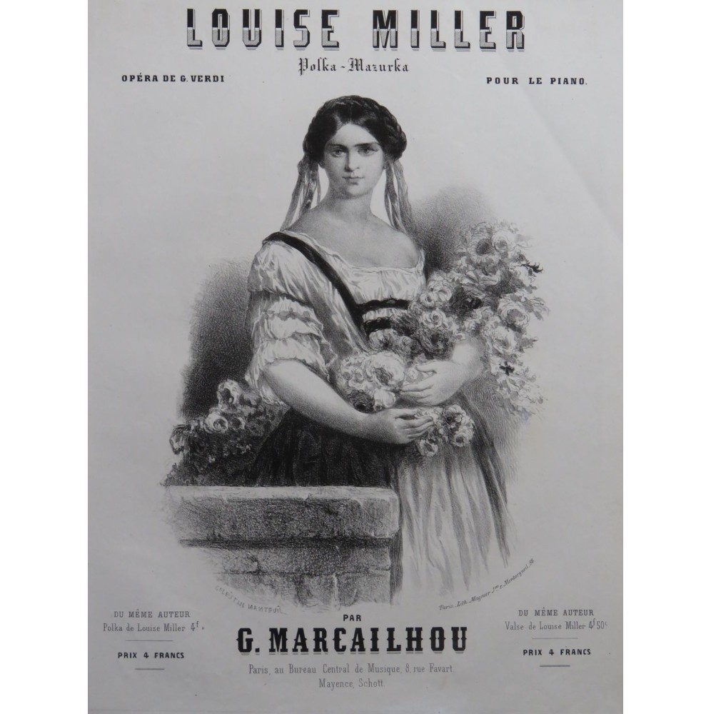 Louise Miller Célestin Nanteuil Illustration XIXe siècle