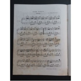 MULLER Frédéric Bonne Humeur Polka Piano XIXe