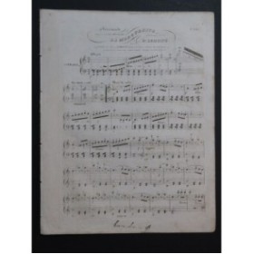 LEMOINE Henry Sérénade sur La Marguerite Piano ca1840