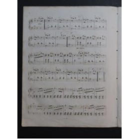 LEMOINE Henry Sérénade sur La Marguerite Piano ca1840