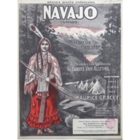 Navajo Navaho Indienne Illustration 1903