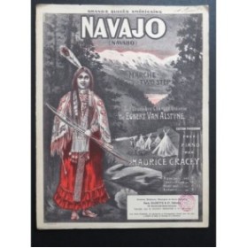 Navajo Navaho Indienne Illustration 1903