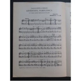 TEJADA MONREAL Levantate Pamplonica Piano 1945